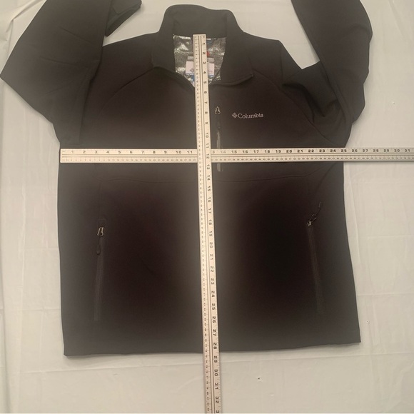 Columbia soft shell Mens black Jacket size XL - Picture 4 of 7